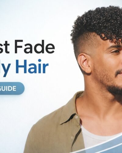 Burst Fade Curly Hair