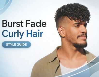 Burst Fade Curly Hair